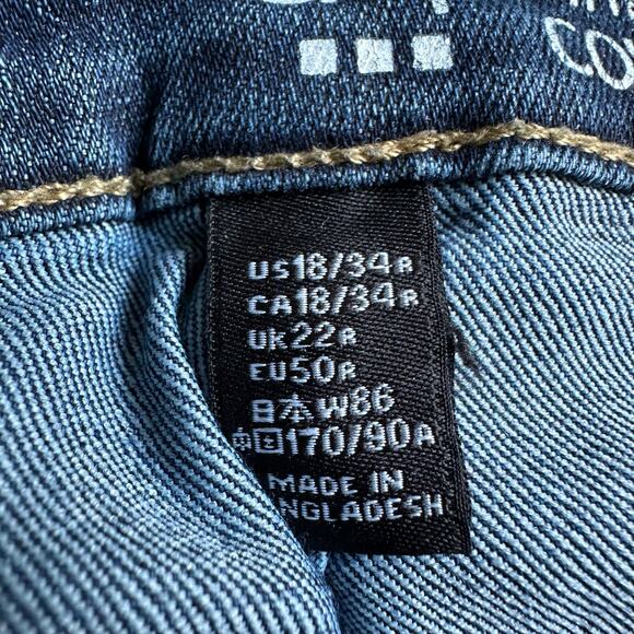 GAP Girlfriend Jeans Dark Indigo - Picture 9 of 9